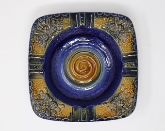 Vintage West German Fat Lava Vase Made by Dumler & Breiden. Style