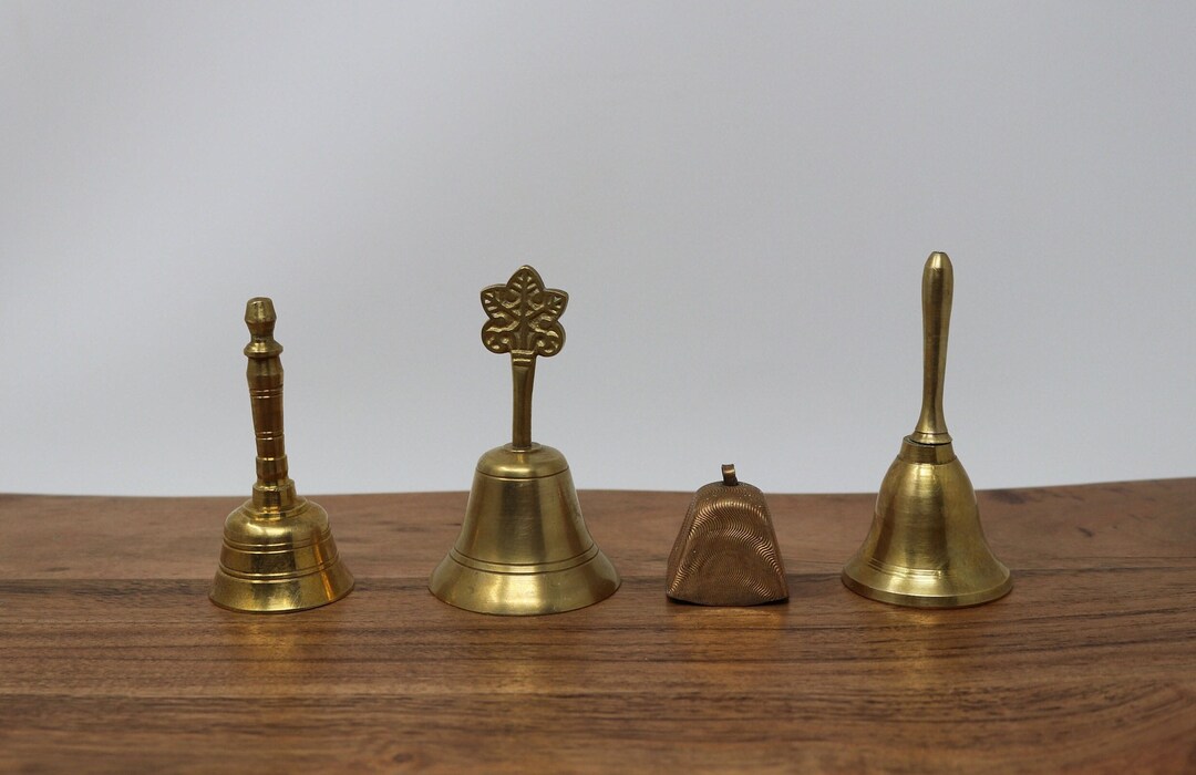 Vintage Brass Handbells Etsy Australia