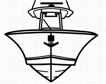 Download Center Console Boat Etsy