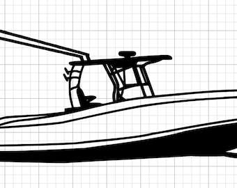 Free Free 90 Center Console Fishing Boat Svg SVG PNG EPS DXF File