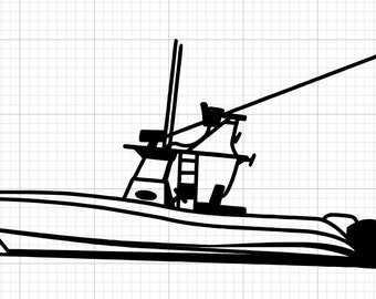 Free Free 338 Center Console Fishing Boat Svg SVG PNG EPS DXF File