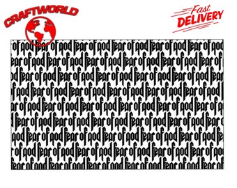 fear of god vans stencil