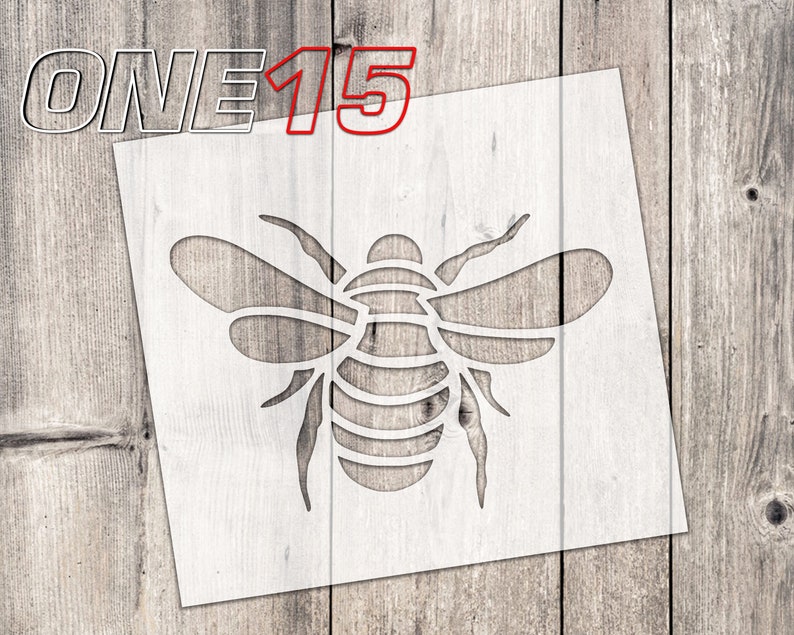 airbrushing food painting food safe shoes diy crafts Bee shape mylar reusable stencil for wood