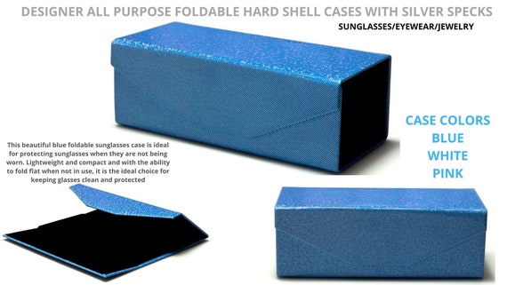 Fabulous Foldable Sunglass Cases 3 Colors Ideal for  display picture 2