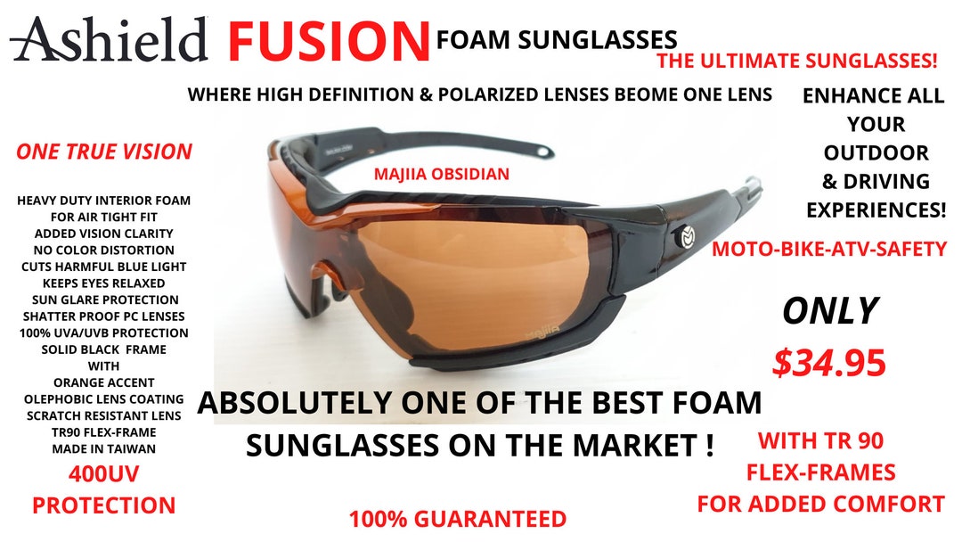 BEST FOAM Sunglasses for Outdoors High Definition Polarized Lenses for Best Clarity Eye Protection Blue Light Reduction TR90 Flex Frames Etsy New Zealand