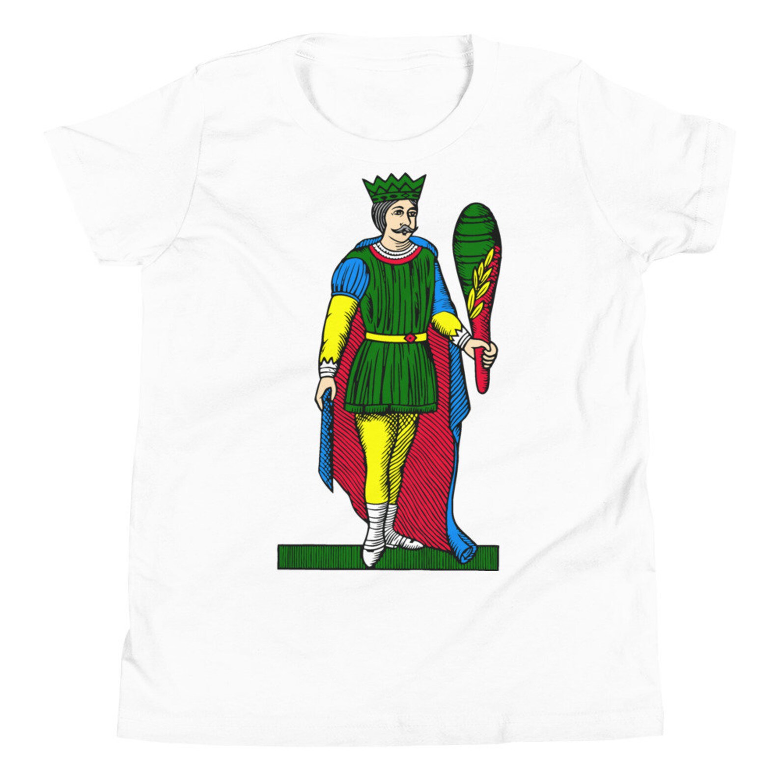 Re Di Bastoni Scopa Briscola Youth Short Sleeve TShirt Etsy