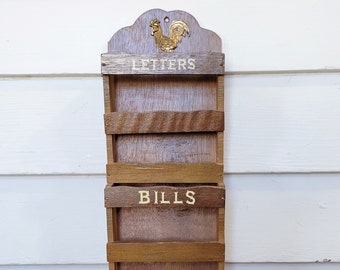 Wall Letter Holder Etsy