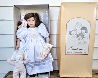 Pauline's Limited Edition Dolls Porcelain Amy Asian PP 170 COA Shipper NRFB 2