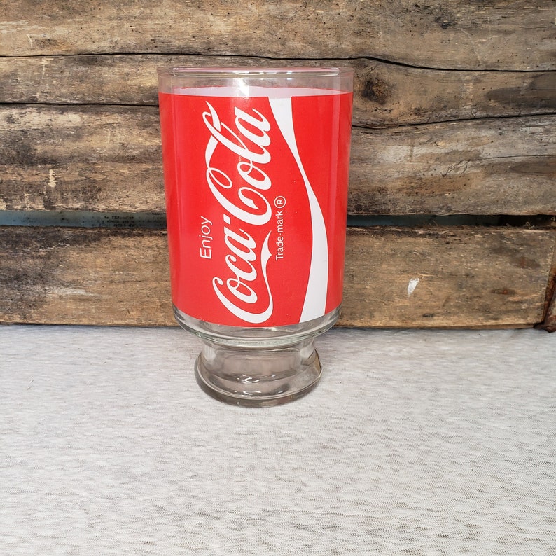 Vintage Cocacola classic glass vintage old 32 oz Etsy