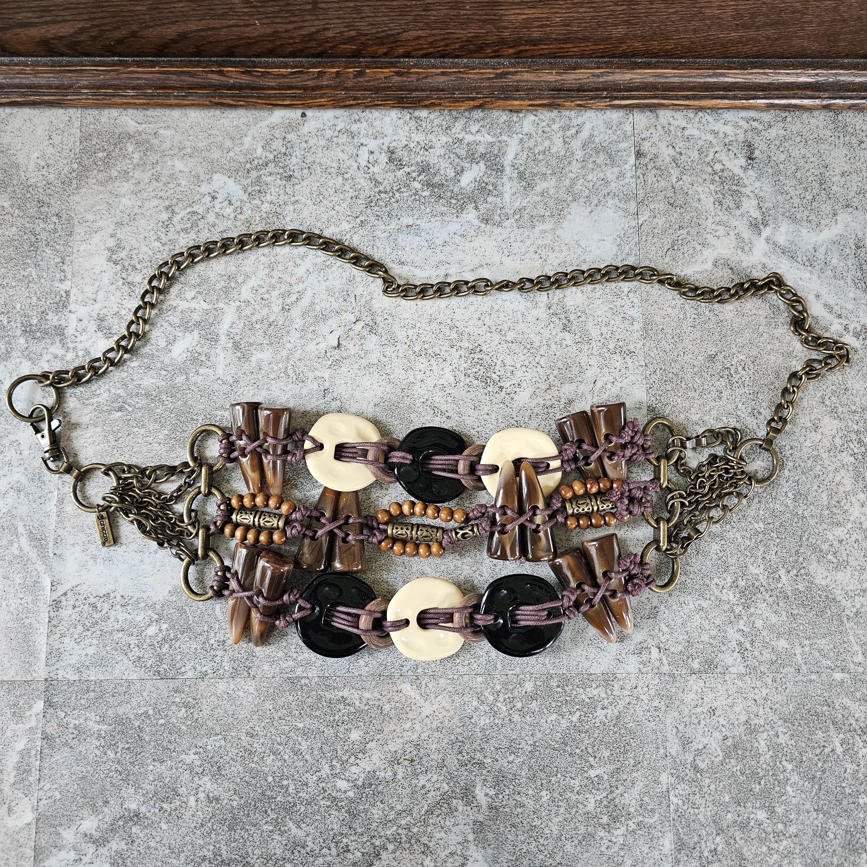 Chicos Gold Belt - Etsy display picture 1