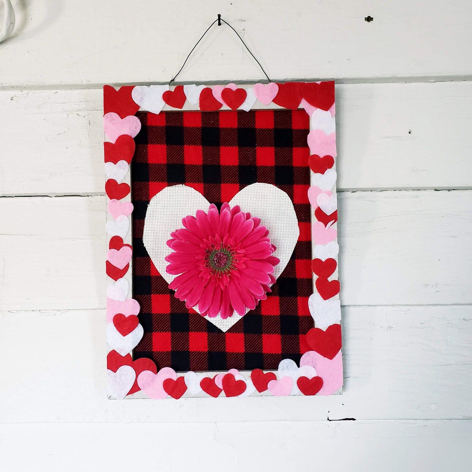 Valentine's day decoration wall hanging framed wall art Etsy