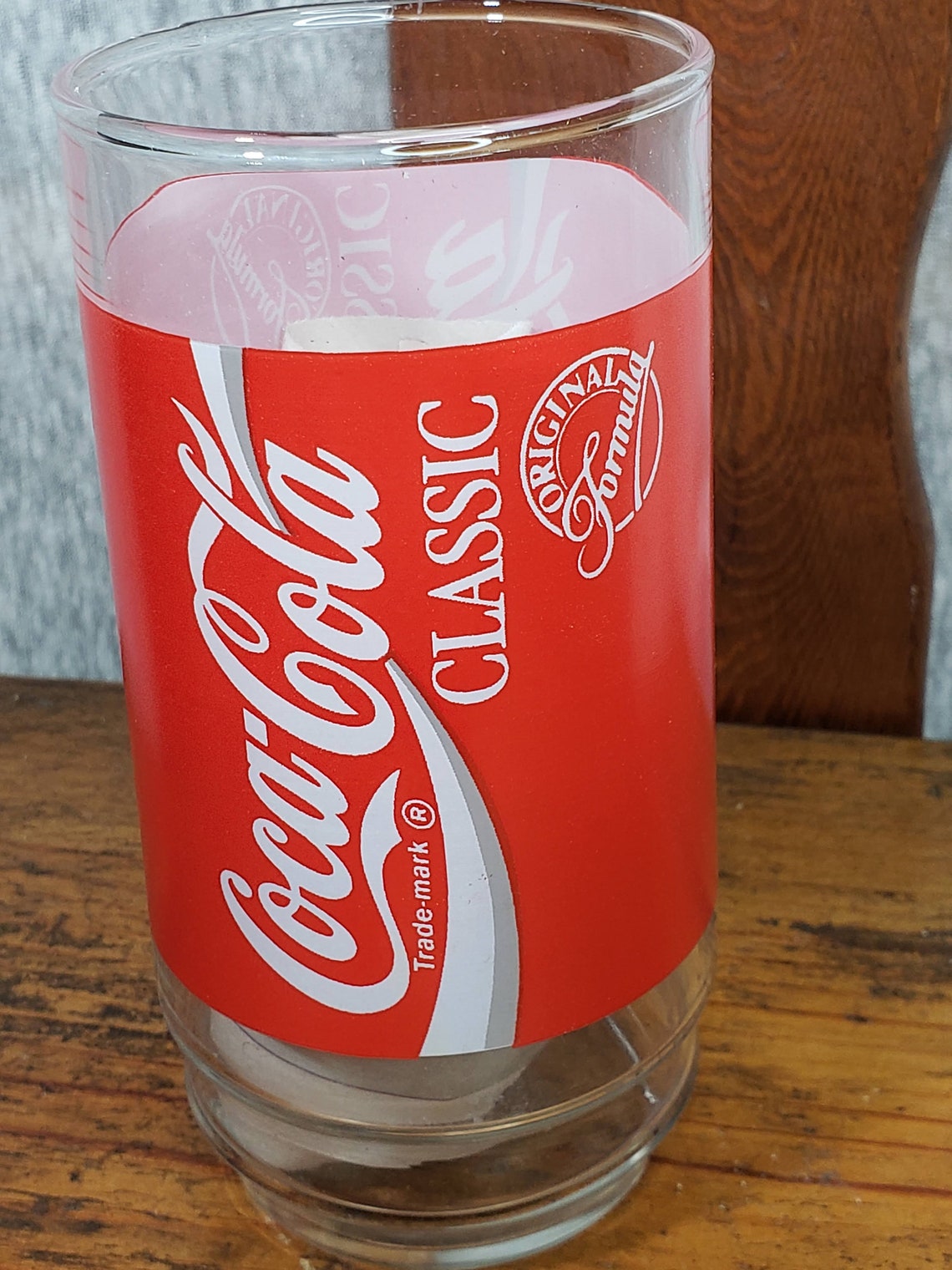 Vintage CocaCola glass set of 7 16oz classic CocaCola Etsy
