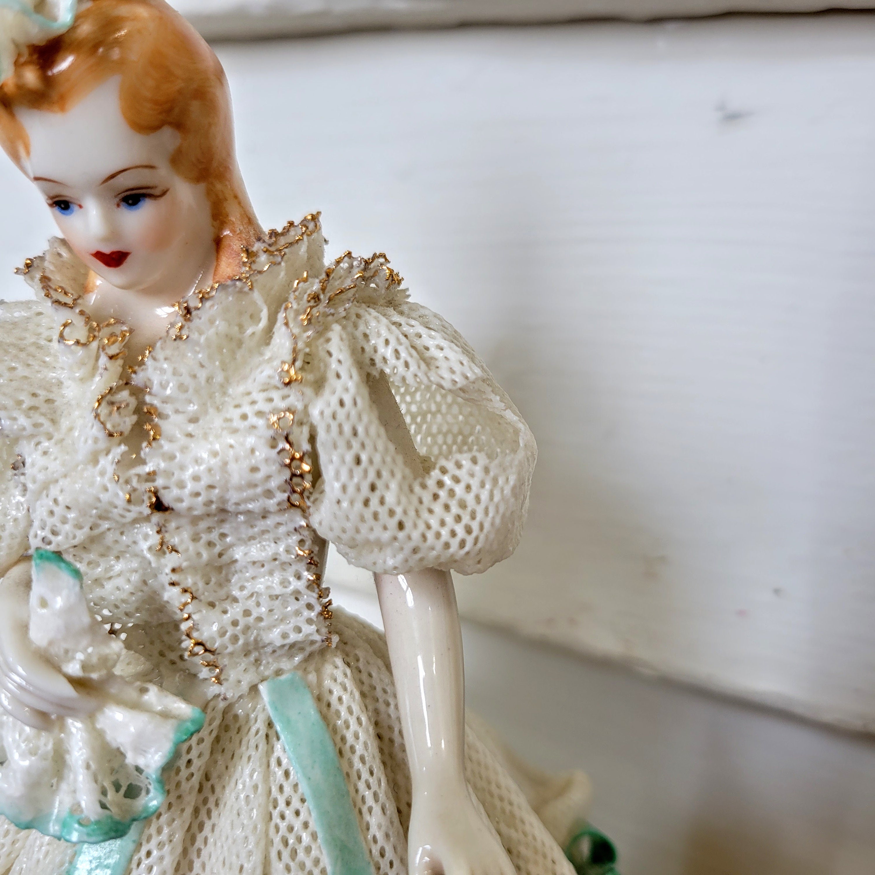 Heirlooms of Tomorrow Victorian lady vintage porcelain lace Etsy
