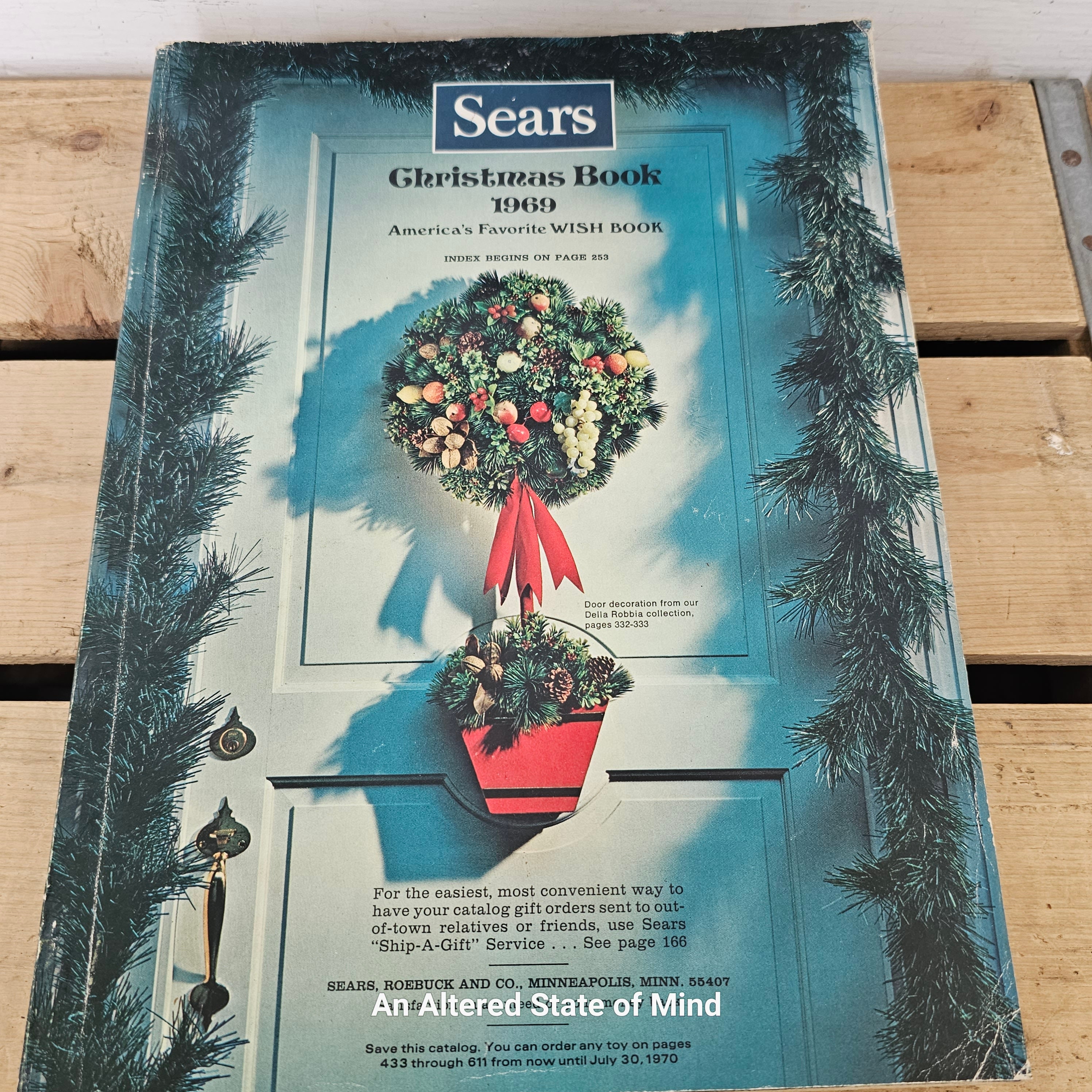Vintage 1969 Sears Christmas Catalog Wish Book Fashion - Etsy