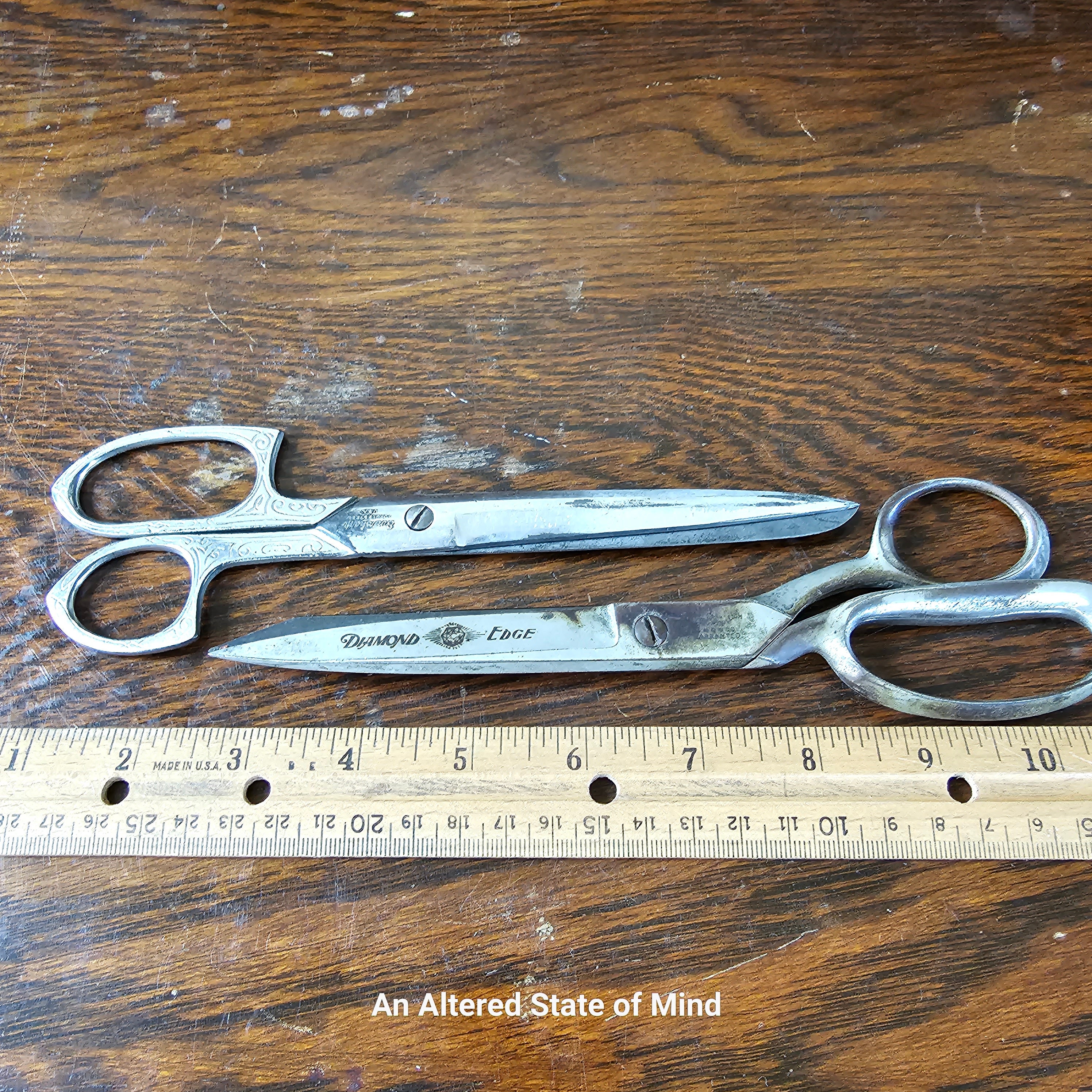 Scissors, Vintage Childrens Scissors, Eversharp Scissors,safety