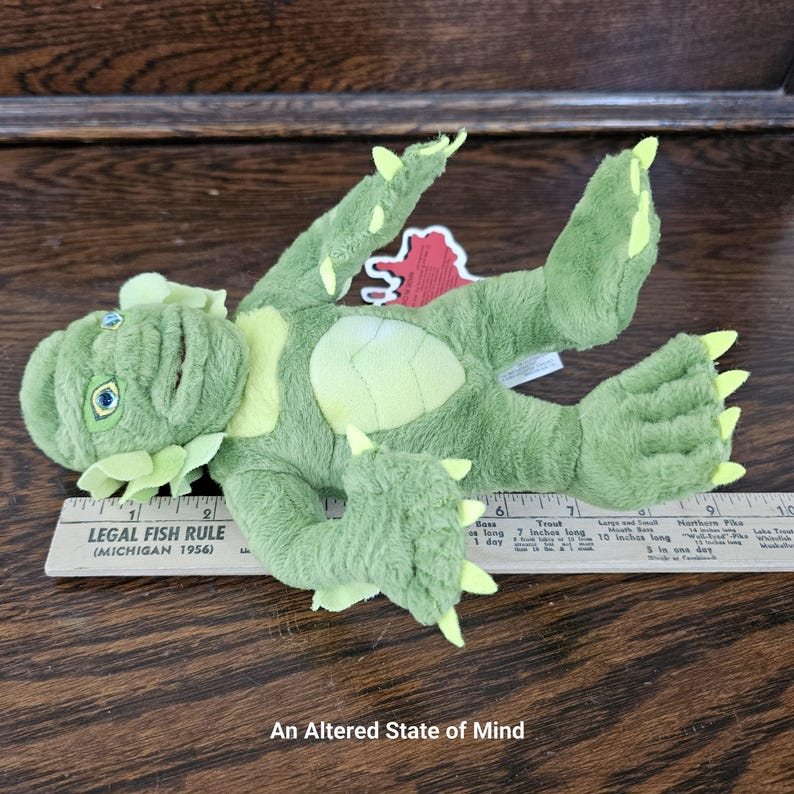Vintage Creature From the Black Lagoon Collectible Plush, 1999