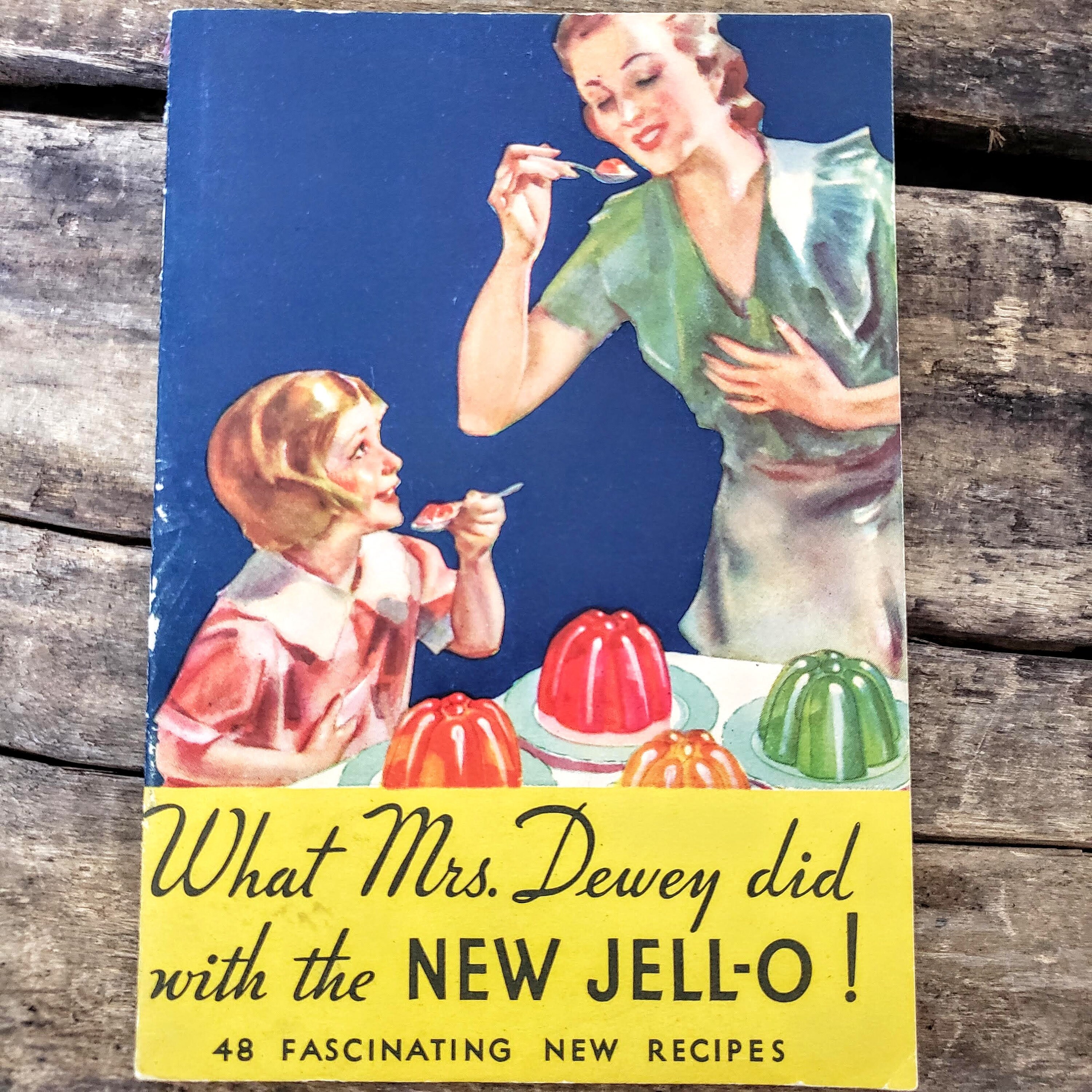 Vintage Jello jello recipe book JELLO cookbook Etsy