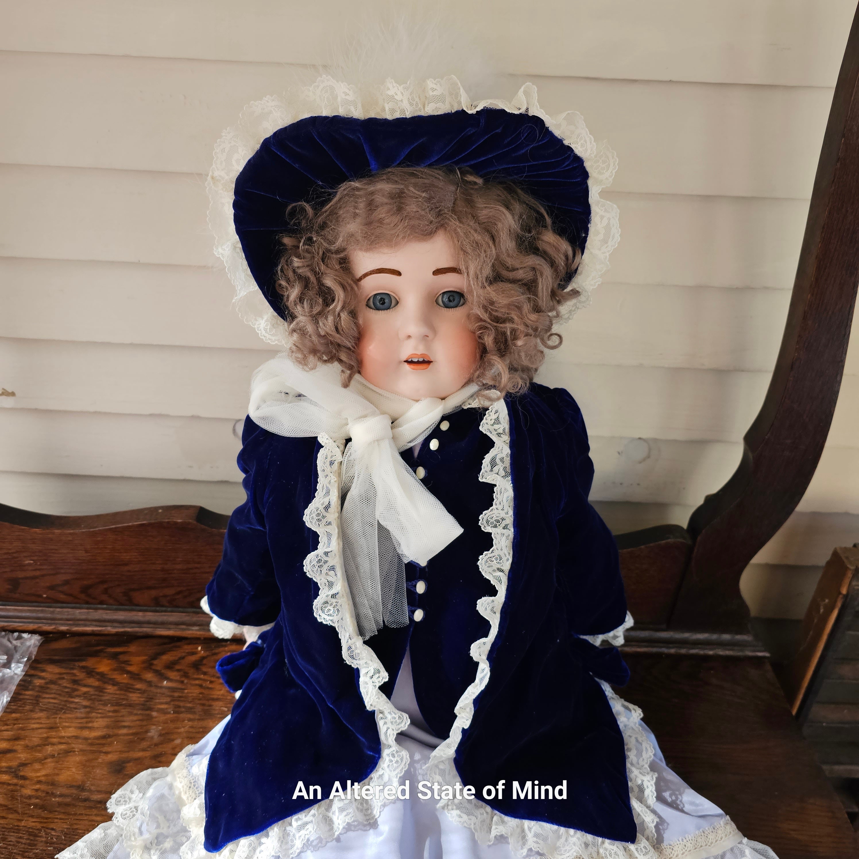 アンティークドール/ブルーの瞳/色白の美しいケストナー143/Kestner German kestner doll - Etsy 日本 アンティークドール/ブルーの瞳/色白