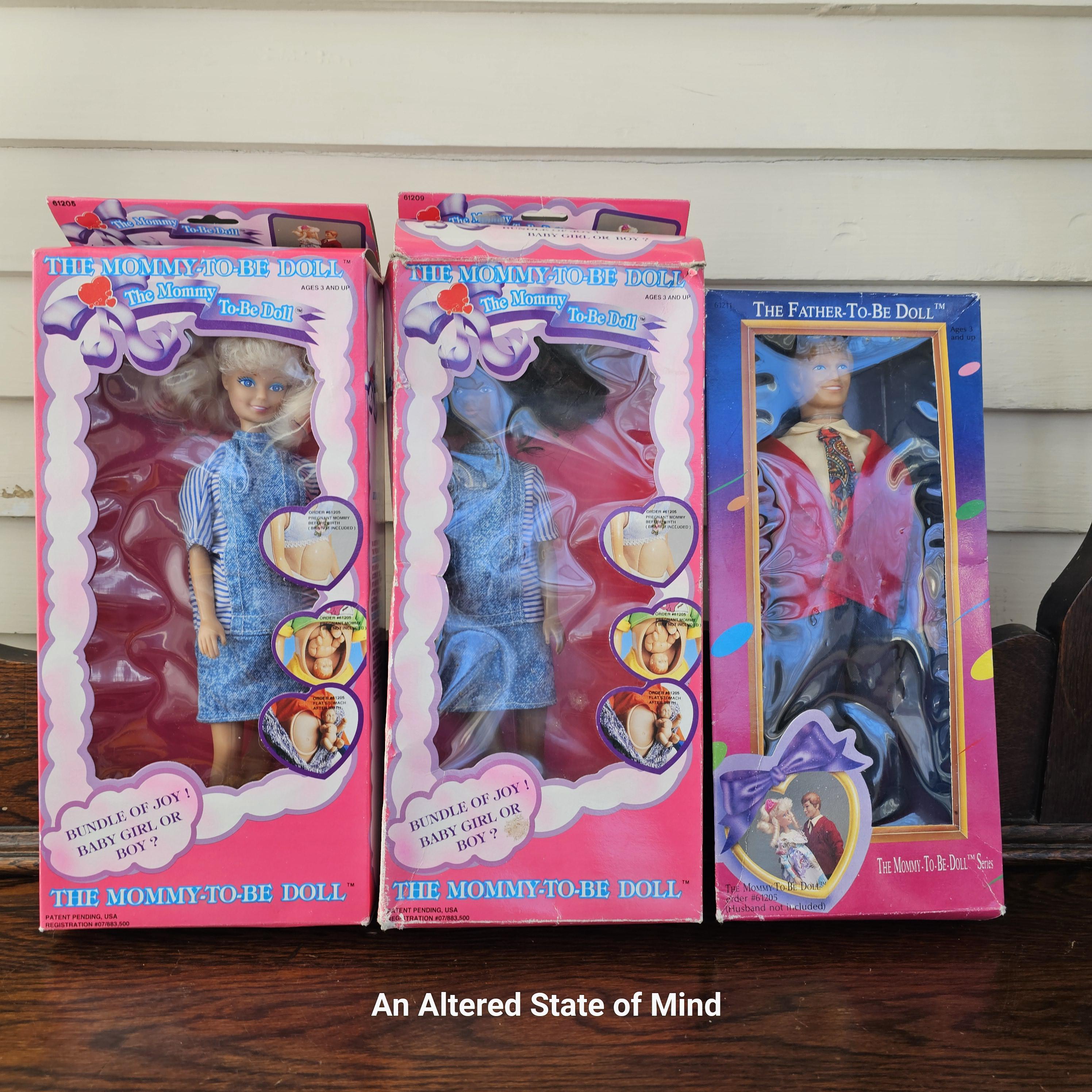 Vintage Mommy-to-be & Father-to-be Dolls - 1991 Judith - Etsy