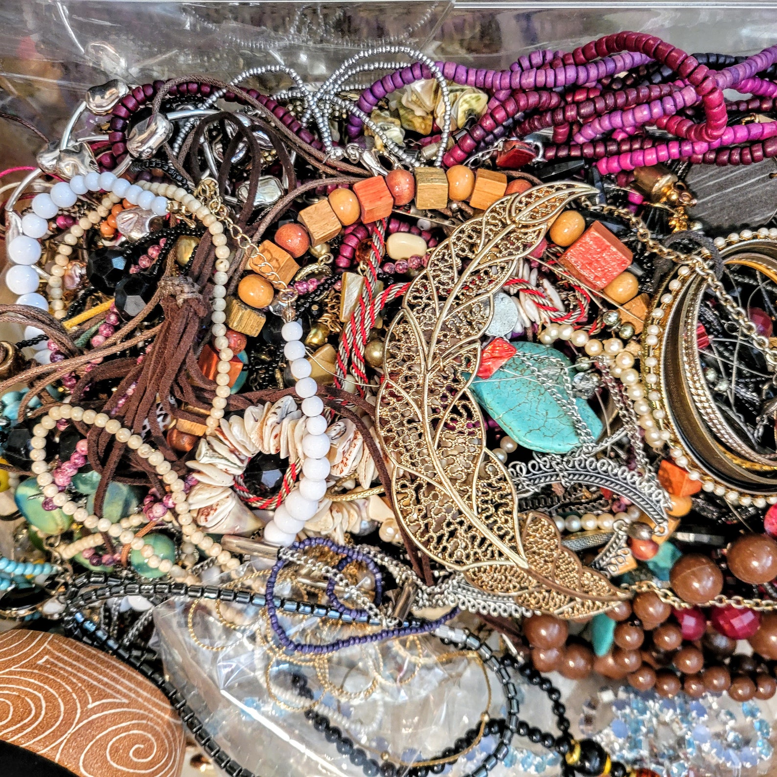 4-5 lbs Nice whole jewelry mystery lot for wearing reselling | Etsy