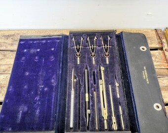 Set Screws Drawing Engineering Compasses 1880-1920's VINTAGE DRAFTING TOOLS Job Lot Assorted Brass All Sizes