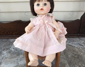Vintage Sankyo Bisque Doll Set, Monsieur Giraud Boy Girl Doll