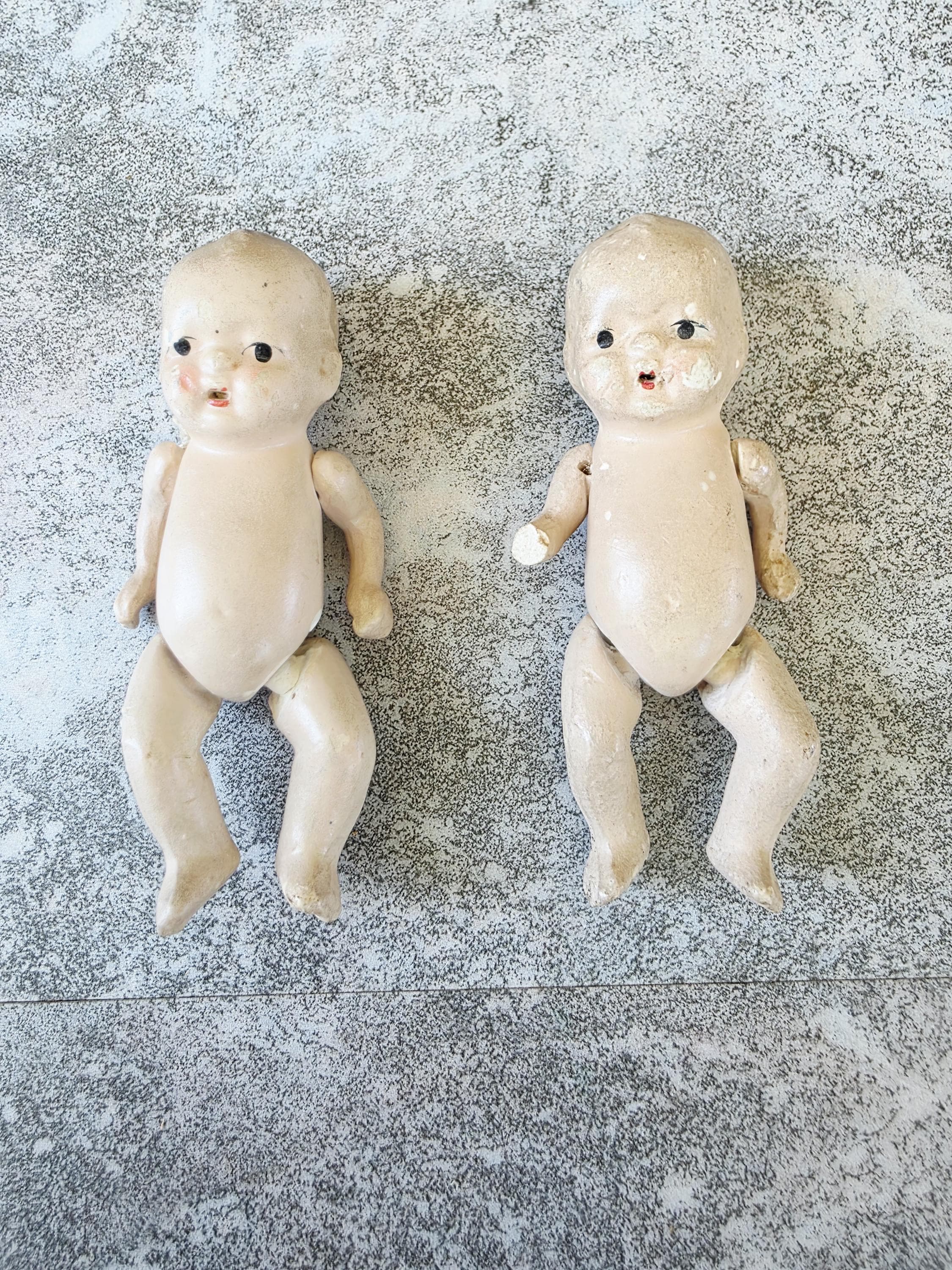 Vintage Miniature Bisque Baby - Etsy