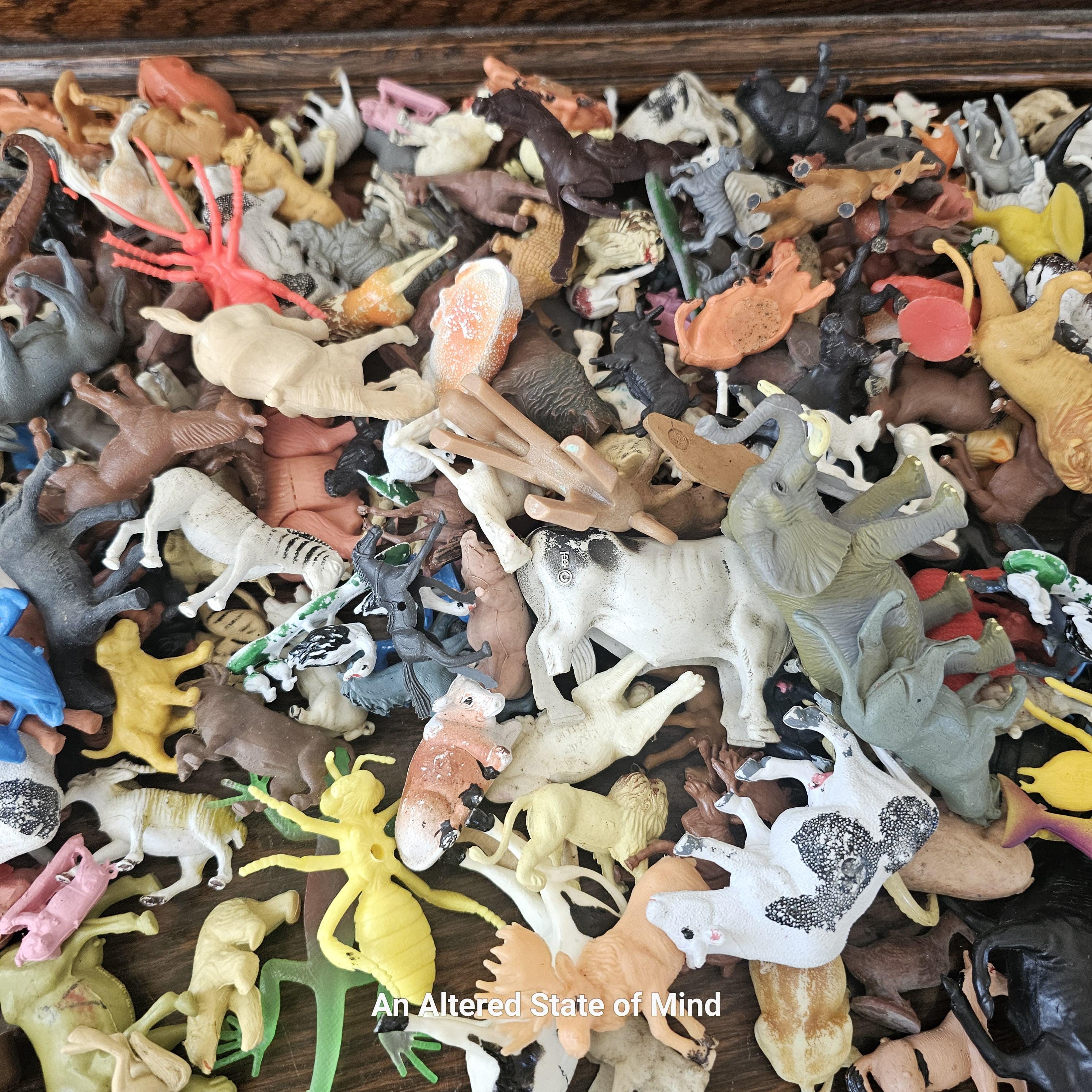 Small Miniature Animals Toys Resin Animals Toys Plastic Animals