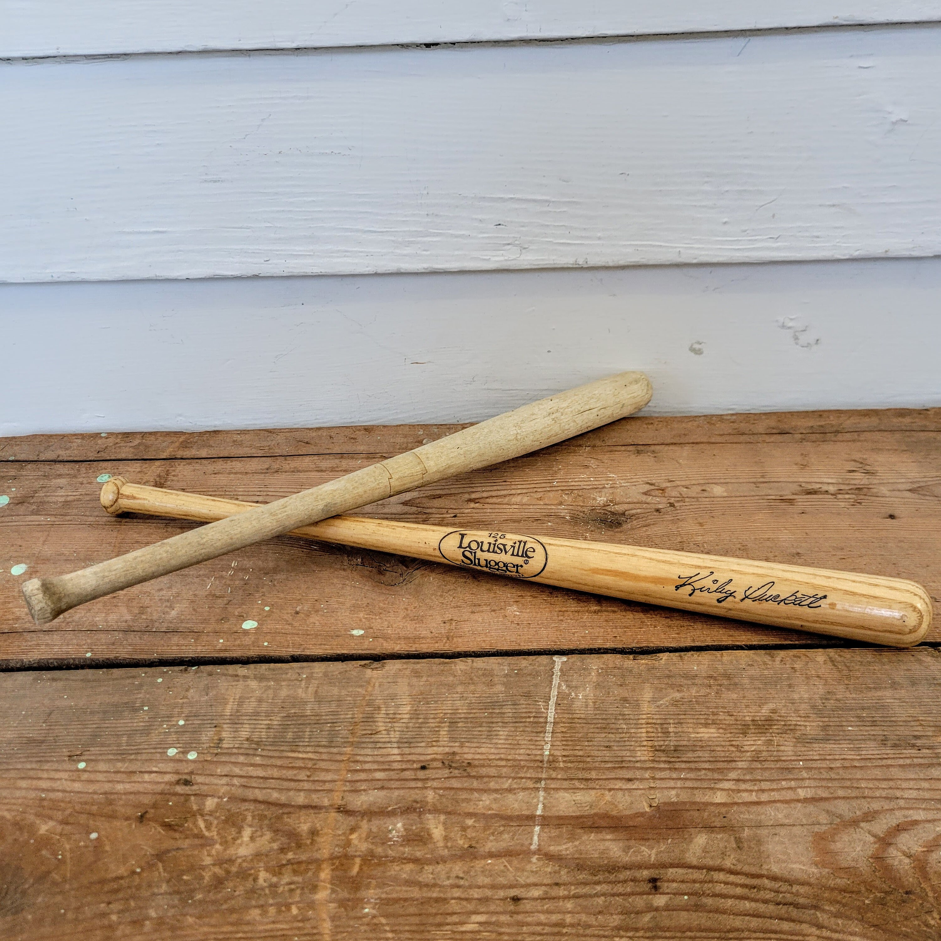 Verzwakken garen ethisch Vintage mini 16 wooden baseball bat Louisville slugger - Etsy België