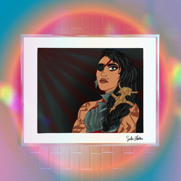 Samira League of Legends - Etsy