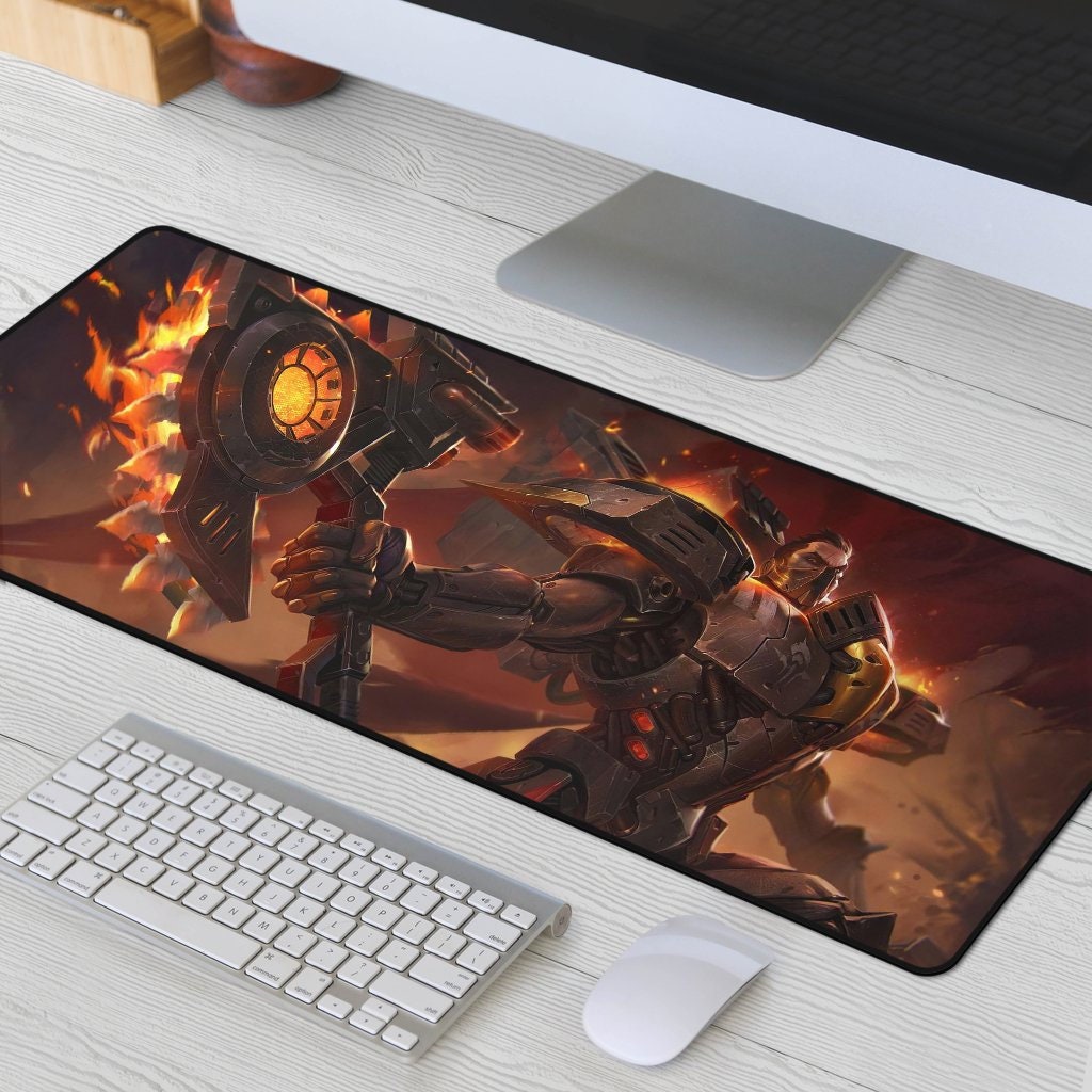 Discover League Of Legends Darius Force Anti Slip Mouse Mat