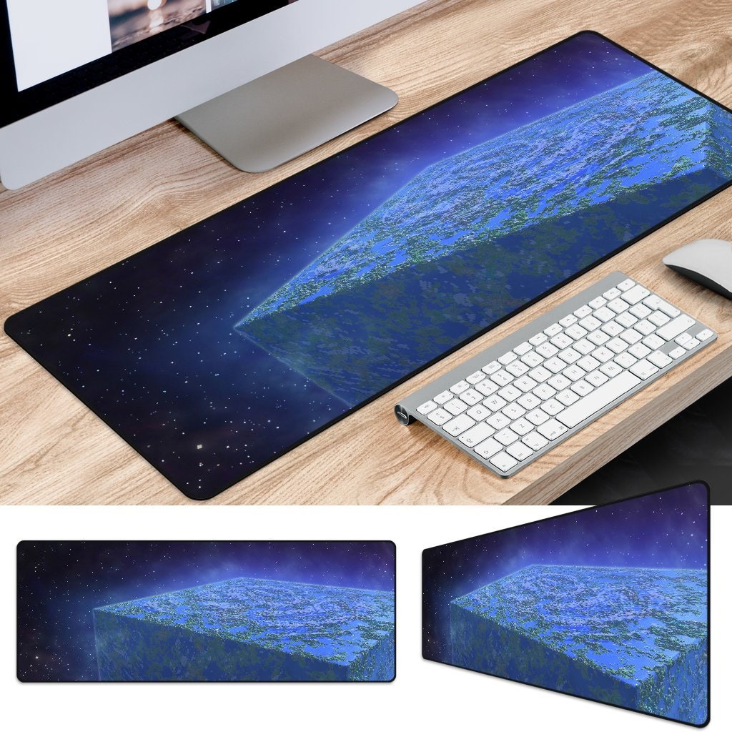 Discover Earth Minecraft Anti Slip Mouse Mat