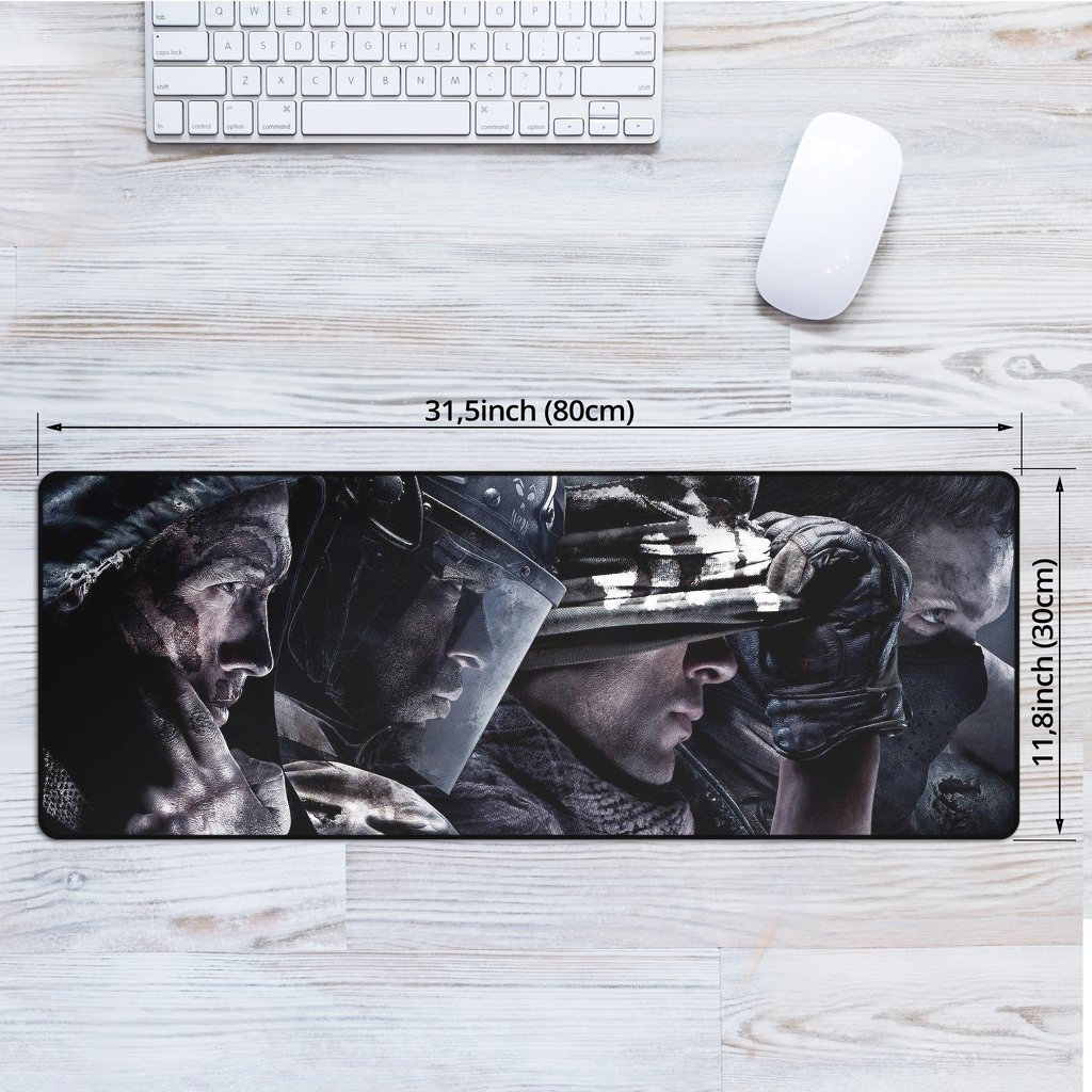 Discover COD Ghost Edition 2 Anti Slip Mouse Mat