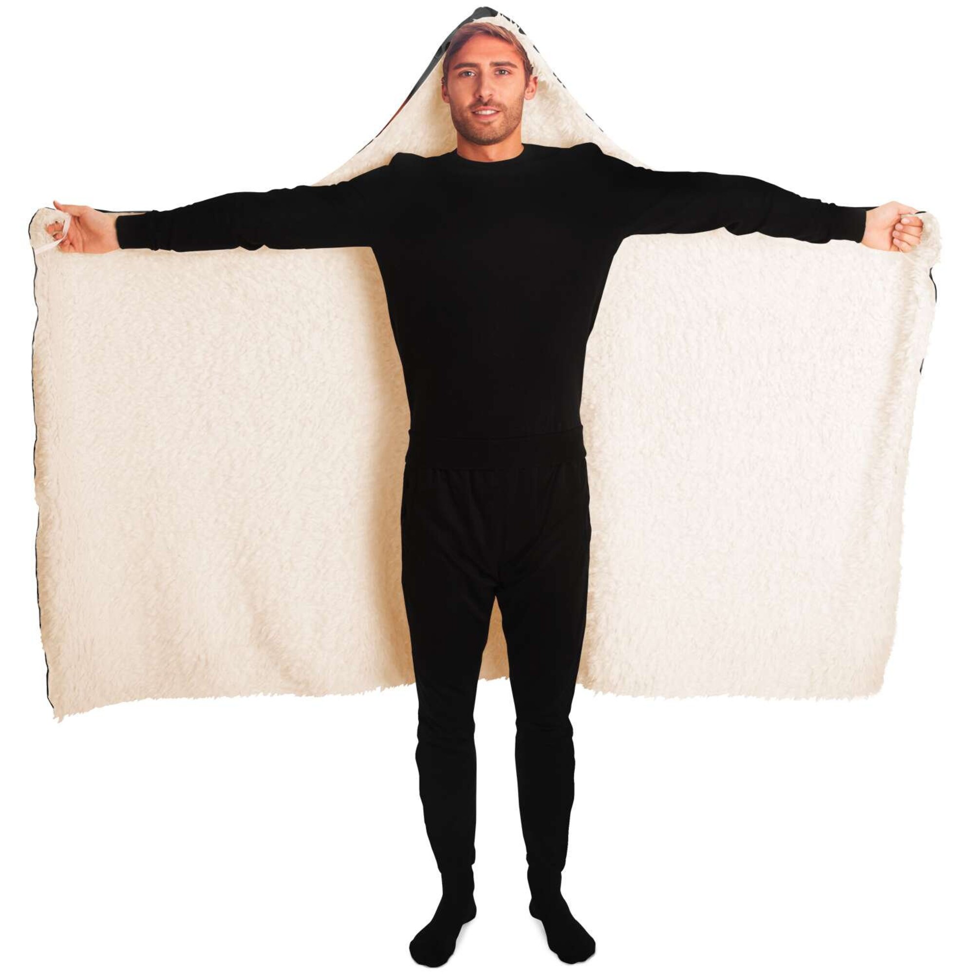 Gold Gaming Control Hooded Blanket