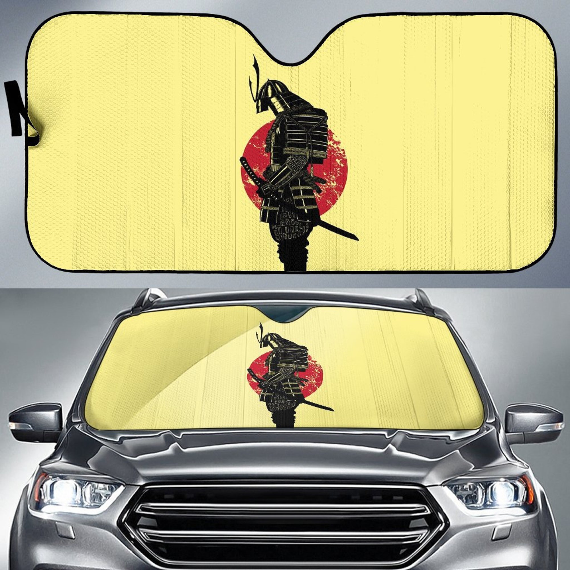 Discover Japanese Samurai Car Sunshade