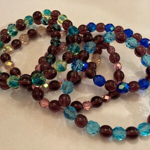 Czech Glass Beaded Bracelets