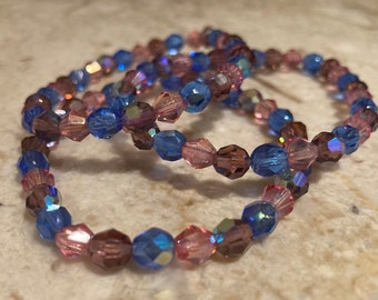 Bisexual Pride Bracelet- LGBTQ+ Bi Pride Jewelry