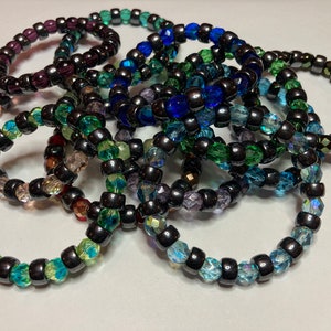 Czech Glass Beaded Bracelets