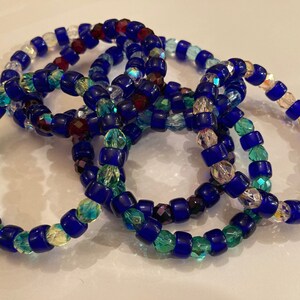 Czech Glass Beaded Bracelets