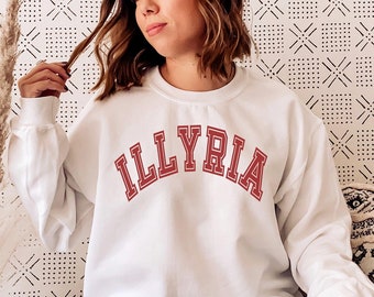 ILLYRIA Sweatshirt, She's The Man Apparel,  She's The Man Sweater, She's The Man sweatshirt, Illyria Jumper, Illyria Shirt, Illyria Tee