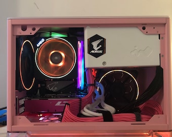 Gaming Pc Pink Etsy