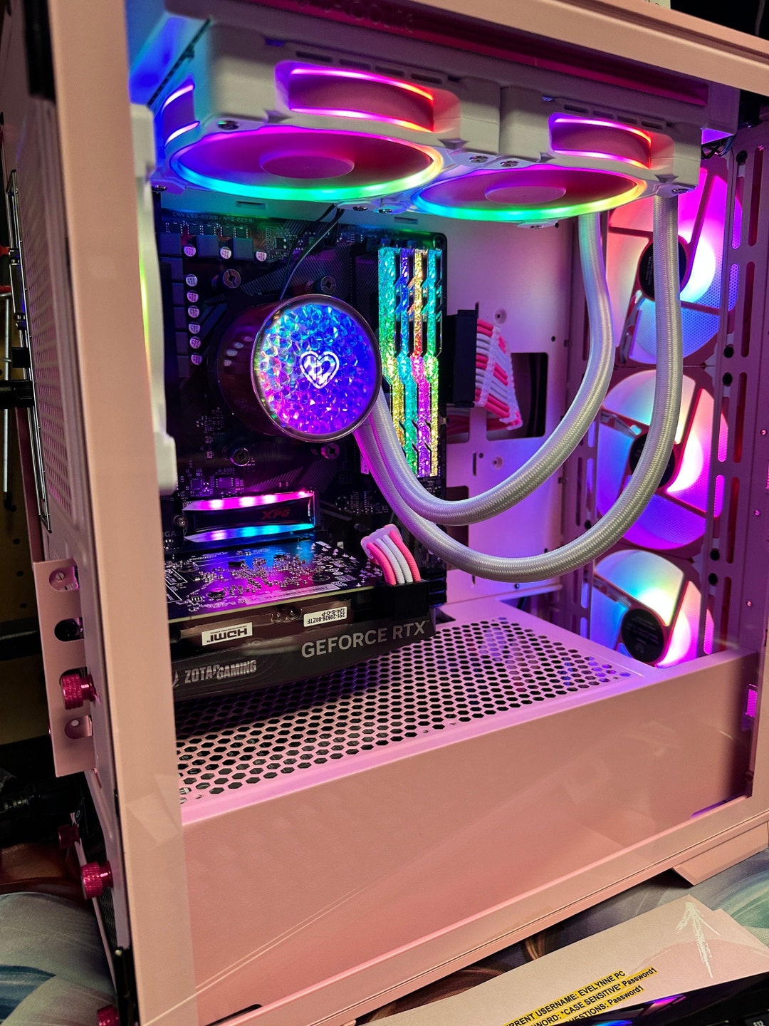 The Under-evelynne ® the Original Pink Gaming Computer Pink