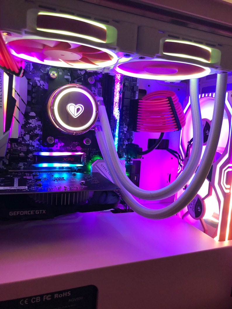 The Underevelynne ® the Original Pink Gaming Computer Etsy