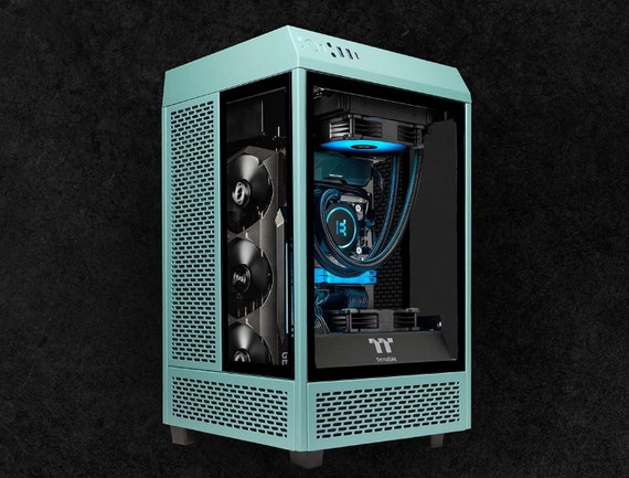 Turquoise Mini Gaming PC Super CUTE Micro ITX Coming Soon 