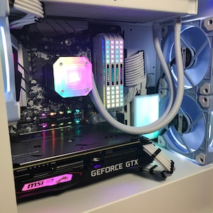 Kristen - The RGB SPECIAL - White Gaming Computer  - White PC