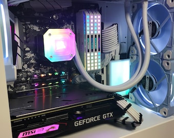 Kristen - The RGB SPECIAL - White Gaming Computer  - White PC