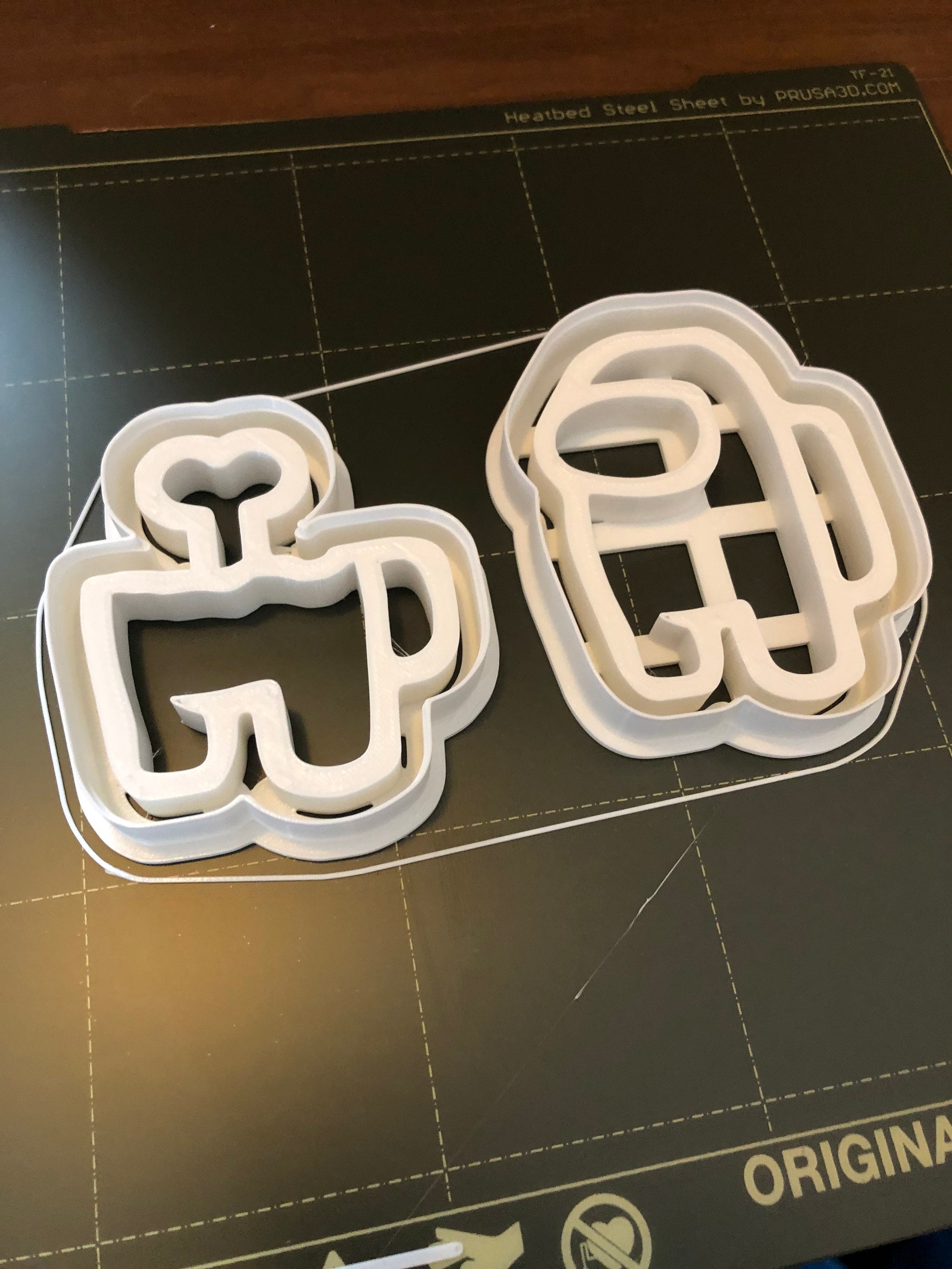 Crewmate. Among Us Cookie Cutter. Astronaut Gamer Cookie Cutter