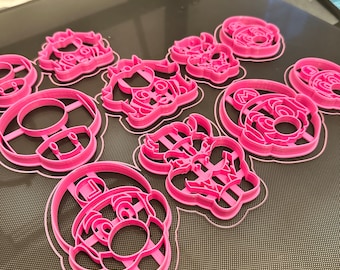 3D Printed Super Mario Cookie Cutters, Holiday Baking