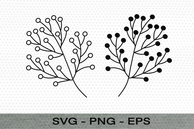 Download Cymose Svg Cutfile Wreath Branch Clipart For Cricut And Silhouette Cymose Cyme Dichasial Cyme Svg Dichasial Cyme Christmas Floral Digital Art Collectibles Vadel Com