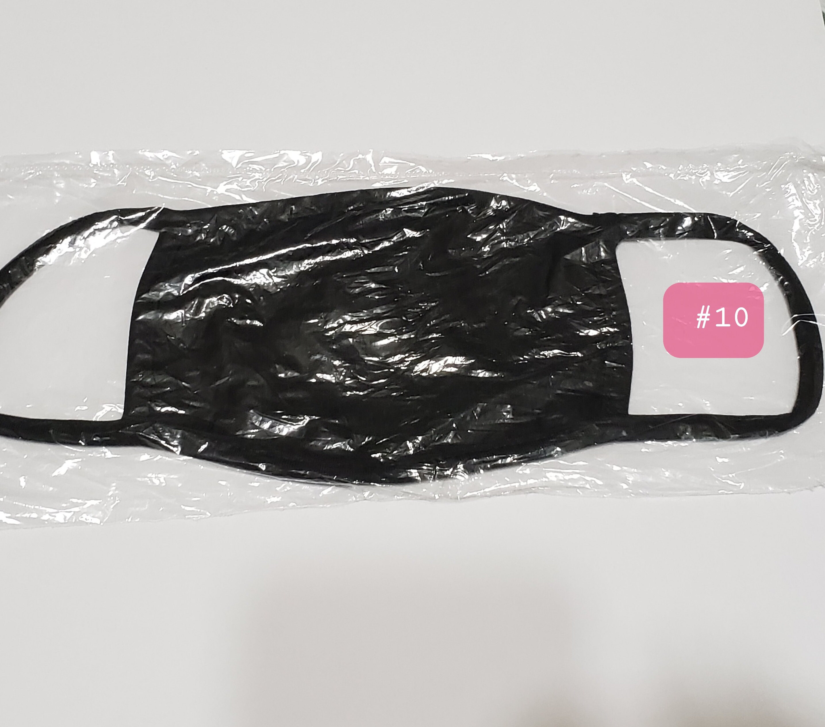 MacBook Funda Pack De 3 Mascarillas Faciales Lavables Reutilizables - Negras, Talla única Adulto, Mezcla De Algodón Mascarilla Bucal Tela Algodón